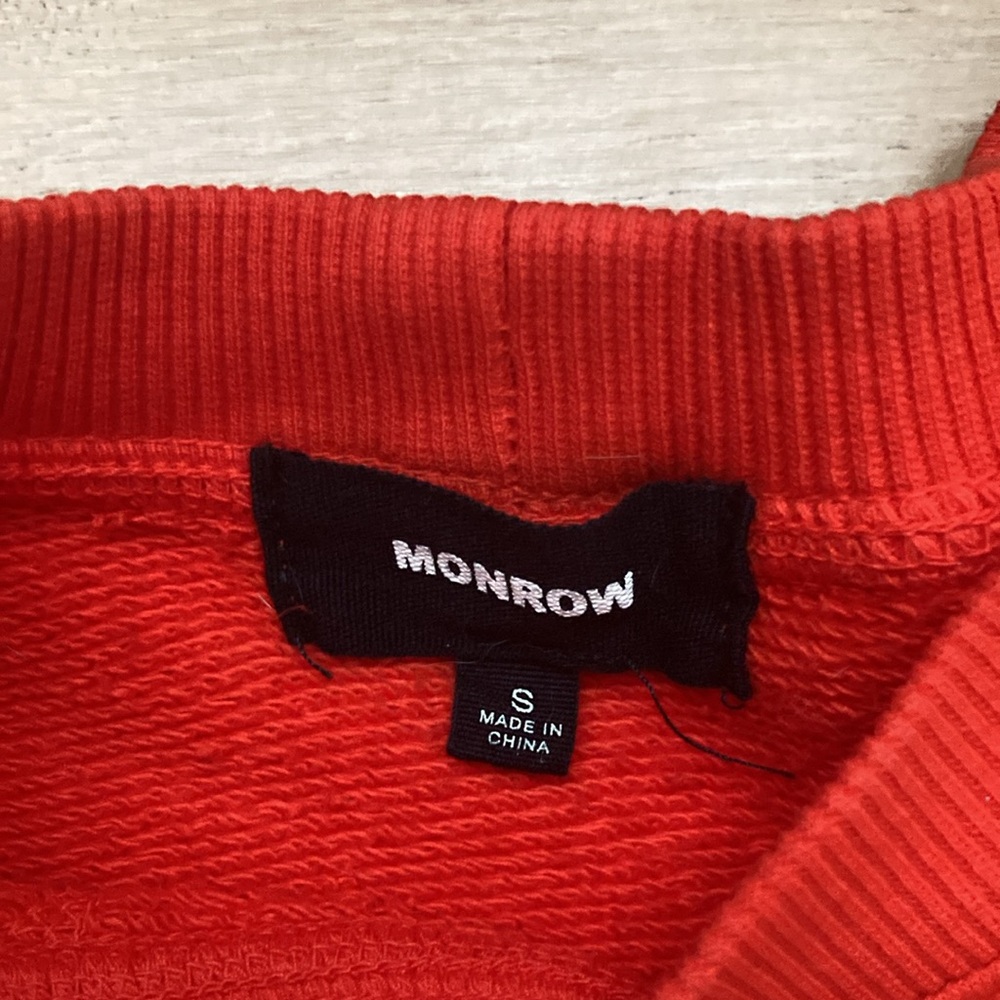MONROW Classic Raglan Sweatshirt - Picture 4 of 10